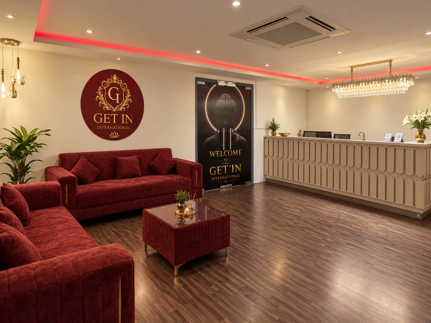 Reception at Get In