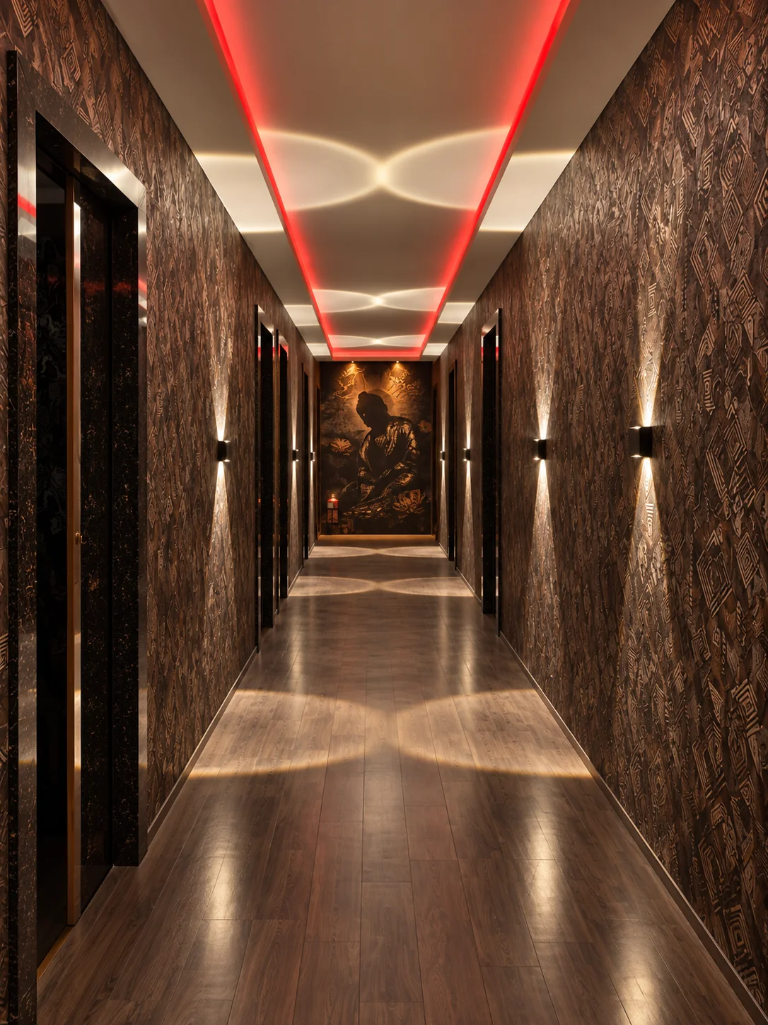 Inside the spa